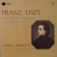 Astrée Auvidis : Bonatta Liszt – Harmonies Poétiques Et Religieuses, Consolations